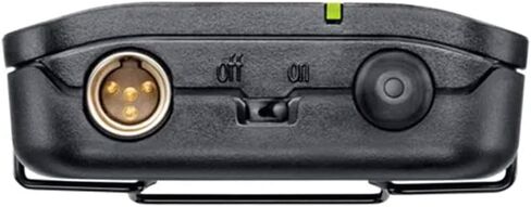 Shure BLX1 Wireless Bodypack Transmitter with On/Off Switch, Adjustable Gain Control, TQG Connector - for use with BLX Wireless Microphone Systems (Receiver Sold Separately) | H8 Band in Saudi Arabia