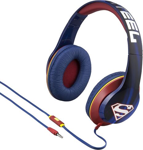 Superman Headphones - On Ear Hero Design with Built in Mic in Saudi Arabia