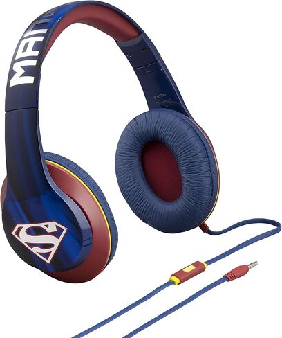 Superman Headphones - On Ear Hero Design with Built in Mic in Saudi Arabia