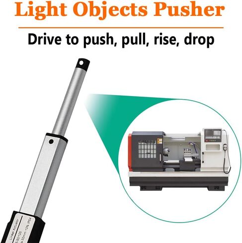 Mini Electric Linear Actuator 12V, Stroke Waterproof Linear Actuator, Speed 4mm/s, 200N/45lb for Car RV Electric Door Opener Sofa Recliner TV Table Cabinet Window Lift in Saudi Arabia
