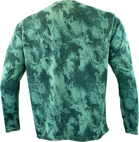 Gillz Men's Extreme Grunge Scales Long Sleeve UV Protective Lightweight Moisture Wicking Quick-Dry Breathable Fishing Shirt in Saudi Arabia