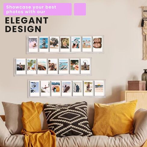 إطارات Instax للحائط، إطارات Instax، إطارات الصور، ديكور جداري لفيلم Fuji-Film Instax Mini Film Instax Wide Film وFujifilm Instax Square Film in Kuwait