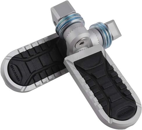 لسيارة BMW R1150GS 1999-2004، R1150RT 2001-2005، R1200RT 2005-2018، K1600GT 2010-2016 مسند قدم قابل للتعديل للدراجة النارية أوتاد قدم للركاب قابلة للتعديل (B-فضي) in Kuwait