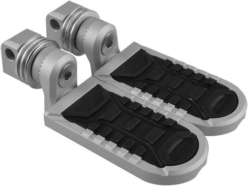 لسيارة BMW R1150GS 1999-2004، R1150RT 2001-2005، R1200RT 2005-2018، K1600GT 2010-2016 مسند قدم قابل للتعديل للدراجة النارية أوتاد قدم للركاب قابلة للتعديل (B-فضي) in Kuwait