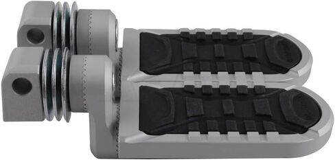 لسيارة BMW R1150GS 1999-2004، R1150RT 2001-2005، R1200RT 2005-2018، K1600GT 2010-2016 مسند قدم قابل للتعديل للدراجة النارية أوتاد قدم للركاب قابلة للتعديل (B-فضي) in Kuwait