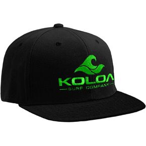 Koloa Surf Classic Solid Snapback Hats with Embroidered Logo in 26 Variations