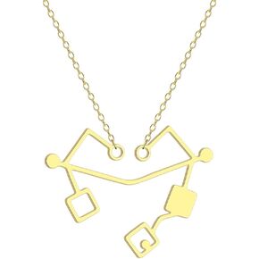 Lugzhuin Stainless Steel Heart of Etheria Necklace She-ra Cosplay Pendant She-ra's Safe Heart Necklace for Men and Women