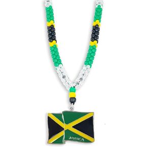 Jamaica Flag Necklace