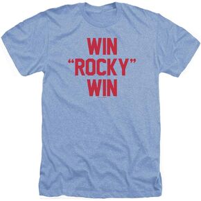 Popfunk Classic Rocky Movie Sylvester Stallone Win Rocky Win T Shirt & Stickers