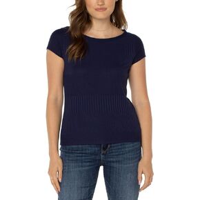 Liverpool Cap Sleeve Boatneck Baby Tee
