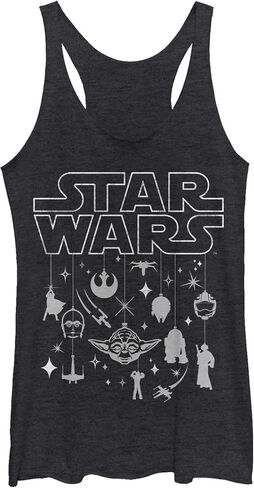 STAR WARS Women's Holiday Junior's Racerback Tank in Saudi Arabia