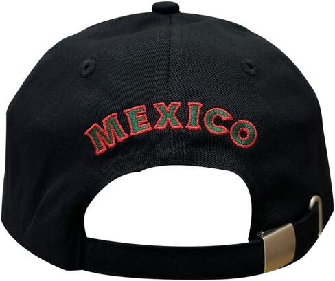 قبعة المكسيكي المكسيكي النسر الفيدرالي التطريز Snapback شقة بيل قبعة بيسبول أسود أبيض in Saudi Arabia