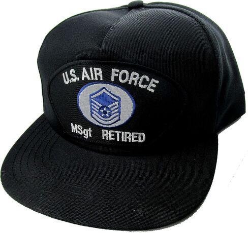 HMC U.S. Air Force MSGT Retired Ballcap, Black in Saudi Arabia