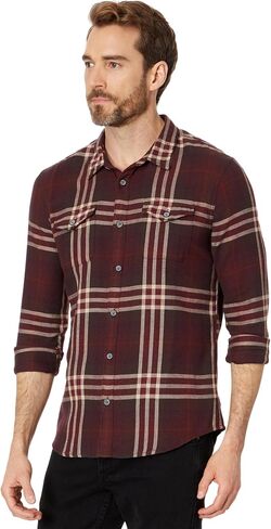 John Varvatos Men's Dale Long Sleeve Shirt in Saudi Arabia