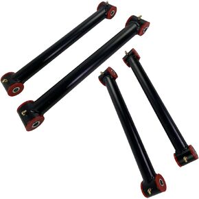 Front Upper & Lower 2-3" Lift Suspension Kit Control Arms Replacement for 2003-2009 DODGE RAM 2500/3500 4WD w/Heavy Duty Carbon Steel Powder-coated