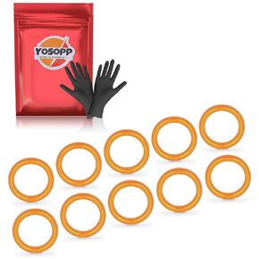 25mm ID 32mm OD Exhaust Bronze Gasket for 50cc-150cc SSR Razkull Tao Tao DB-14 Hellcat Apollo RFZ Piranha Lifan Xpro Boom Vader Pit Dirt Bike - Optimal Performance & Durability