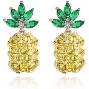 High-grade Copper AAA Cubic Zircon Material Clip on Earrings No Pierced for Women Party Wedding Anti-Allergy Ear Clip