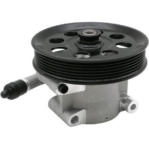 96-5202 Power Steering Pump with Pulley Compatible with Ford F-250 F-350 Super Duty 2011-2016 V8 6.2L Flex, 20-5202
