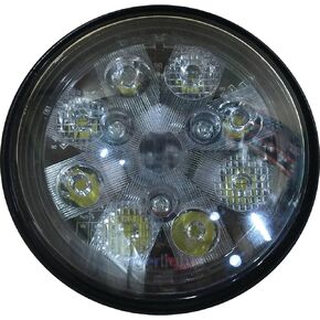 أضواء النمر TL3025 24W LED مختومة مستديرة Hi / Lo Beam 12V متوافقة مع / استبدال John Deere 3300، 4400، 4420، 6600، 6602، 6620، 6622، 7700، 7720 Flood / Spot Combo الطرق الوعرة