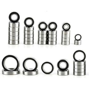 Apex RC Products Rubber Shielded Ball Bearing Kit - Compatible with Traxxas TRX-4#2004R