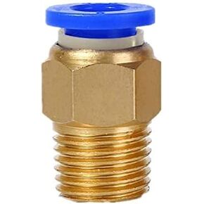 10pcs/lot PC4 PC6 PC8 PC10 -M8x1.25mm Pneumatic Connector Trachea Quick-Release Straight Through J-Head Feed (PC4-M8)