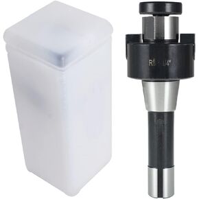 1-1/4 Inch R8 Face Mill Holders End Mill Holder Shank Shell Mill Arbor Adapter 7/16 Inch - 20UNF Drawbar Thread Pull Tail Wire Fit for Bridgeport Machine