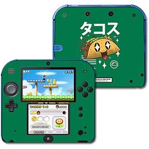 MightySkins Skin Compatible with Nintendo 2DS - Tacos Kawaii | Protective, Durable, and Unique Vinyl Decal wrap Cover | Easy to Apply, Remove, and Change Styles | Made in The USA