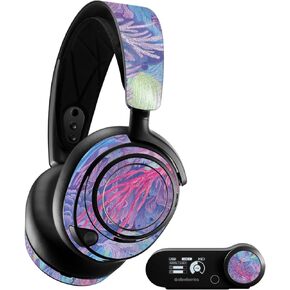 MightySkins Glossy Glitter Skin Compatible with SteelSeries Arctis Nova Pro - Dreamy Reef | Protective, Durable High-Gloss Glitter Finish | Easy to Apply, Remove, and Change Styles | Made in The USA