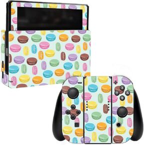 MightySkins Skin Compatible with Nintendo Switch - Macarons | Protective, Durable, and Unique Vinyl Decal wrap Cover | Easy to Apply, Remove, and Change Styles | Made in The USA