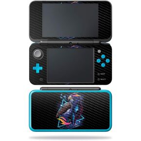 MightySkins Carbon Fiber Skin for Nintendo New 2DS XL - Domestic Deer | Protective, Durable Textured Carbon Fiber Finish | Easy to Apply, Remove, and Change Styles | Made in The USA