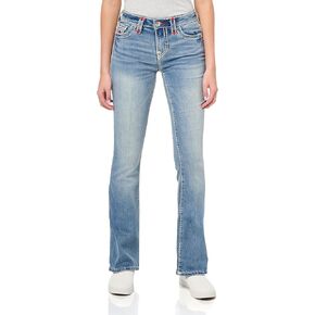 True Religion Women's Becca Midrise Super T Boot Cut Jean in Kuwait