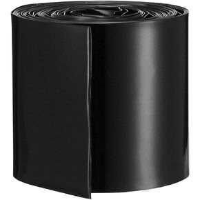 uxcell 29.5mm Flat PVC Heat Shrink Tubing Battery Wrap 5m Length for 18650 Battery Clear