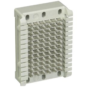 Hubbell HPW66B16 Block, Modular, 66B Block, Fits 6 Pairs, Pack of 1
