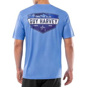 Guy Harvey Men's Short Sleeve Performance T-Shirt with UPF 30+ Sun Protection in Kuwait