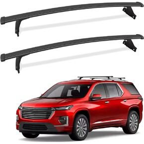220lbs Cross Bars Roof Racks Fit for Chevy Chevrolet Blazer 2019 2020 2021 2022 2023 2024, Heavy Duty Aluminum Roof Rails Crossbars Luggage Cargo Carrier Rooftop Car SUV Accessories