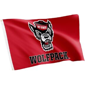 Desert Cactus North Carolina State University Flag NCS Flags Banners 100% Polyester Indoor Outdoor 3x5 (Style A)