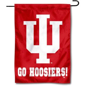 College Flags & Banners Co. IU Hoosiers Garden Flag and Yard Banner