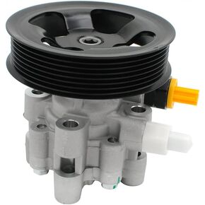 Power Steering Pump 21-5447 with Pulley Replacement for 2005-2015 Toyota Tacoma 4.0L, 2007-2009 Lexus RX350 3.5L