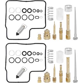 Carburetor Rebuild Carb Repair Kit Replacement for Honda Shadow Spirit ACE 750 VT750C VT750CD VT750DC, 2 Pack