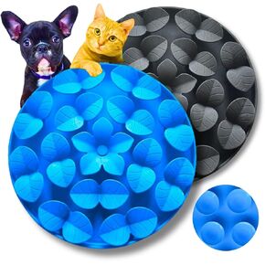 Lick Mat for Dogs, Slow Feeding Licking Pad, Dog Lick Mat, Boredom and Anxiety Relief | Healthier Eating Habits | Grooming Training, Calming Mat, Snuffle Mat for Dogs, Slow Feeder Dog Bowl in Saudi Arabia