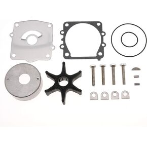 Water Pump Impeller Kit for Yamaha 150 175 200 225 250 300 HP V6 Outboard 1989-UP Replace 61A-W0078-01 18-3395
