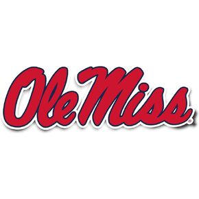 Desert Cactus University of Mississippi Rebels Ole Miss U of M Vinyl Decal Laptop Water Bottle Car Scrapbook Sticker (IND 7)