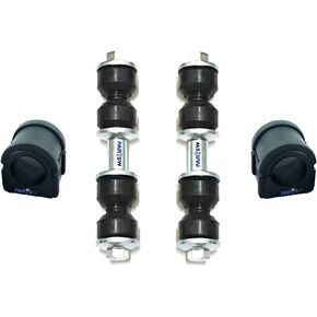 4 Pieces Front Suspension Kit Sway Bar Links & Sway Bar Bushing 32 mm