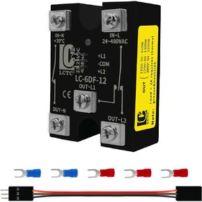 12VDC Control AC Motor Forward and Reverse Module;No Contact;Quiet;No Sparks;Switching Speed is Faster;Motor reversing Drum;FWD and rev; reversing Switch 110V or 220V Motor;coop Door;trolling;Relay