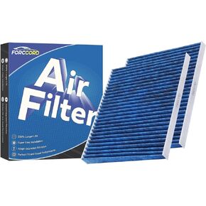 4-PACK HEPA Cabin Air Filter Fits for Chrysler PT Cruiser 2001-2010 Activated Carbon Cabin Filter Replacement CF10900 5058040AA Car Accessories