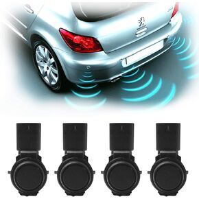 4Pcs Backup Reverse Parking Sensor Compatible with for 2016 2017 2018 BMW F32 F31 F30 F22 F20 Replace OE 66209261582 66209261587