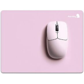 Hot Pink Mouse Pad - 9.4 x 7.8 Inch Anti-Slip with Rubber Bottom - Durable, Waterproof, Smooth Sliding Comfortable Surface Mouse Pad - Cute Mouse Pad Home Office Laptop Computer