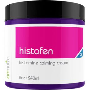 8OZ Histafen Antihistamine Itch Calming Cream - Anti Itch Cream Extra Strength Skin Healing Lotion Exema Creams for Adults & Kids with Low Diamine Oxidase Dao Enzyme or Mast Cell Activating Syndrome