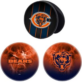 حامل الهاتف الخليوي برتقالي أزرق تصميم كرة القدم توسيع قبضة حامل مسند اليد قابلة للطي للهواتف الذكية والحالات (3 حزمة) in Kuwait