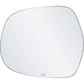 exactafit 8106L Driver Side Mirror Glass Left Replacement Compatible With 2003-2009 Toyota 4Runner, 2003-2009 Lexus GX470